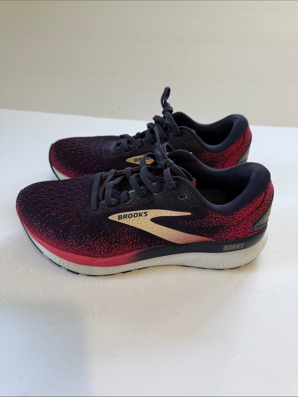 Brooks Women’s Ghost Running Shoes - Black & Red